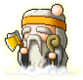 산신령 NPC 도트 스프라이트